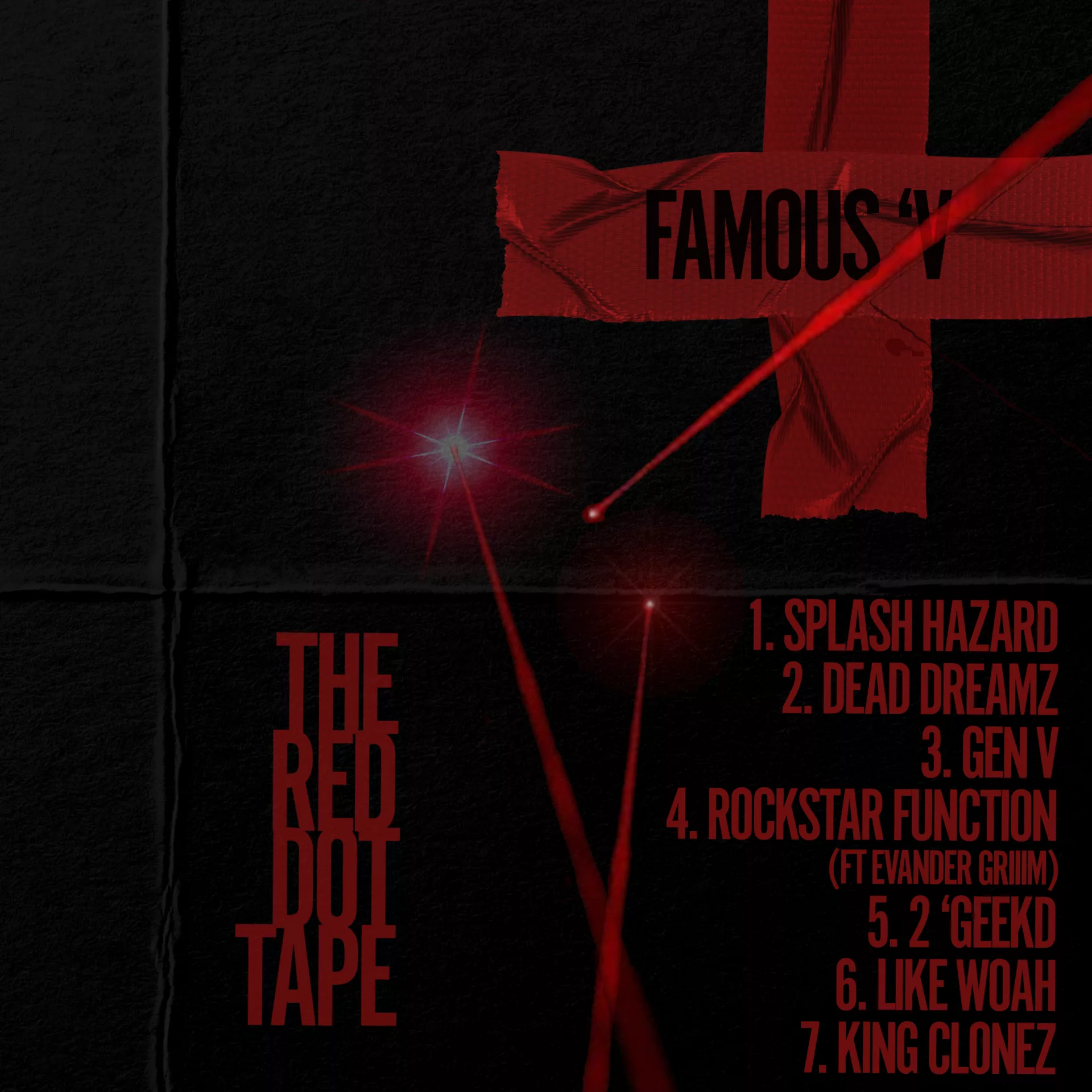 Famous 'V - Artwork - The Red Dot Tapes